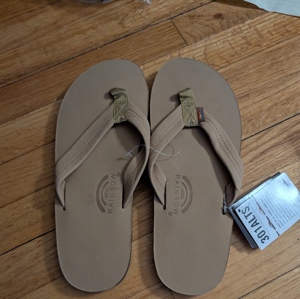 Rainbow Men's XXL 12-13.5 Sierra Brown Sandals